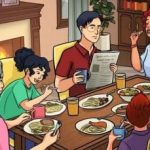 יש טעות נסתרת בתמונה של ארוחת ערב משפחתית: רק מעטים ימצאו אותה תוך 19 שניות יש טעות נסתרת בתמונה של ארוחת ערב משפחתית: רק מעטים