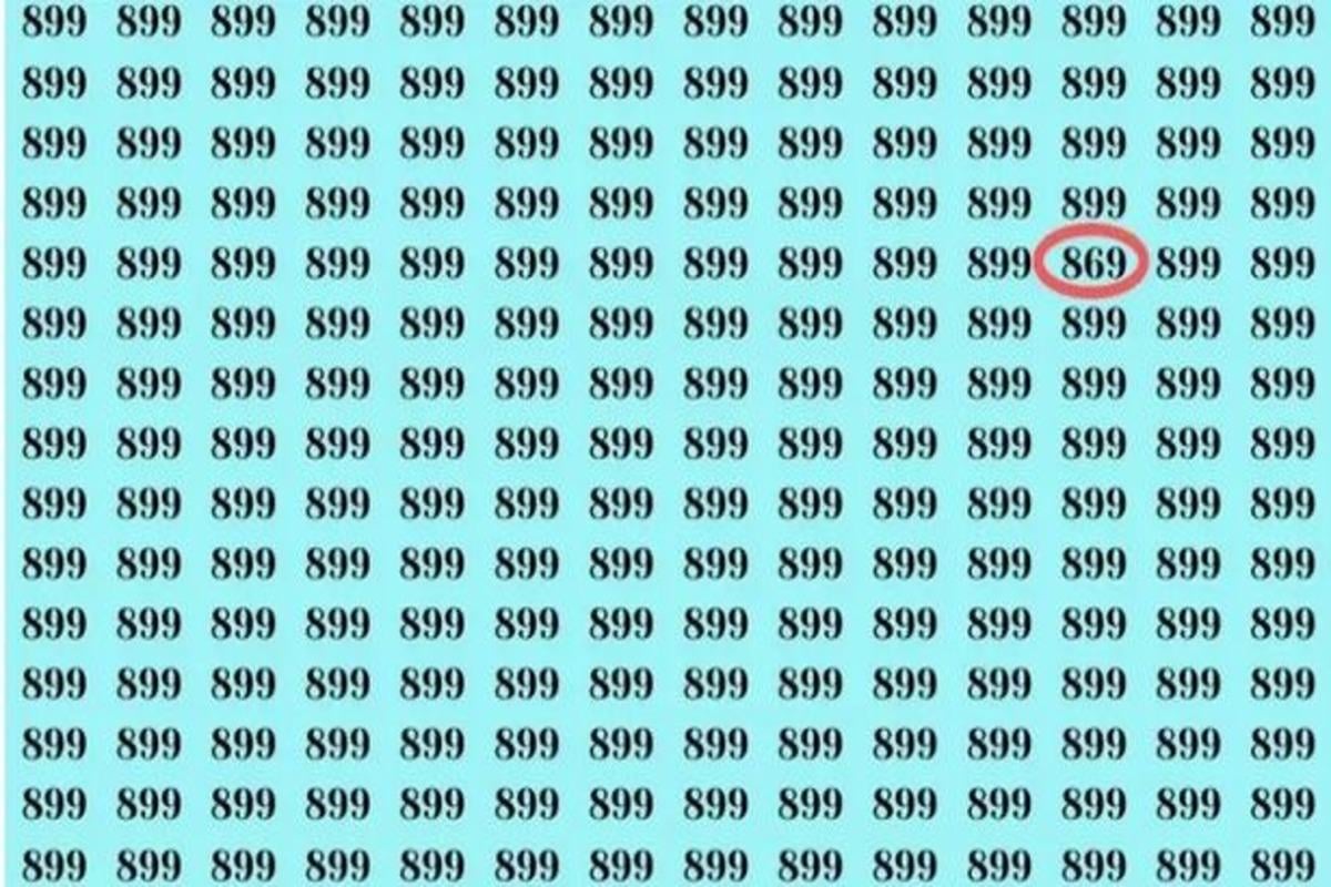 מספר אחד שונה מהשאר