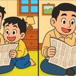 מבחן IQ: מצא 3 הבדלים בתמונות של אב ובנו תוך