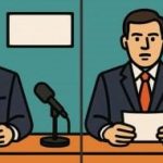 מבחן IQ: מצא 3 הבדלים בתמונות של מגיש חדשות תוך