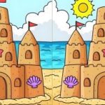 מבחן IQ: מצא 3 הבדלים בתמונות של טירת חול תוך