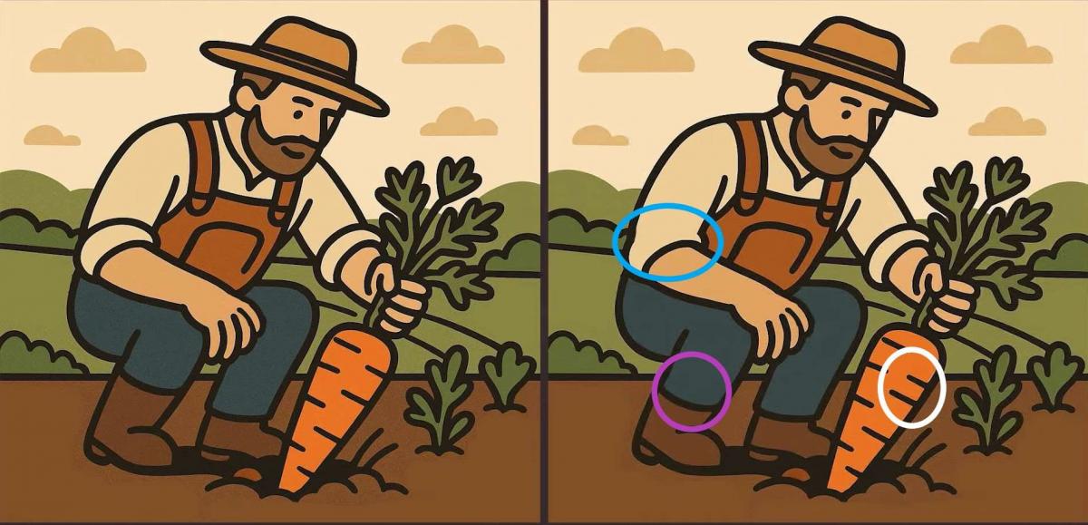 מבחן IQ מעניין: נסה למצוא שלושה הבדלים בתמונה תוך 19 שניות